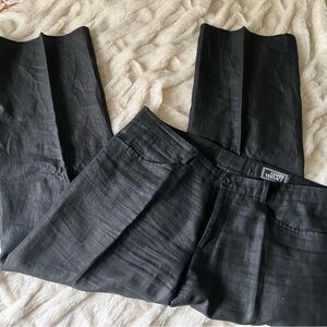 Versace Black Dress Pants Tailored Elegance vintage Gianni waist 56 European